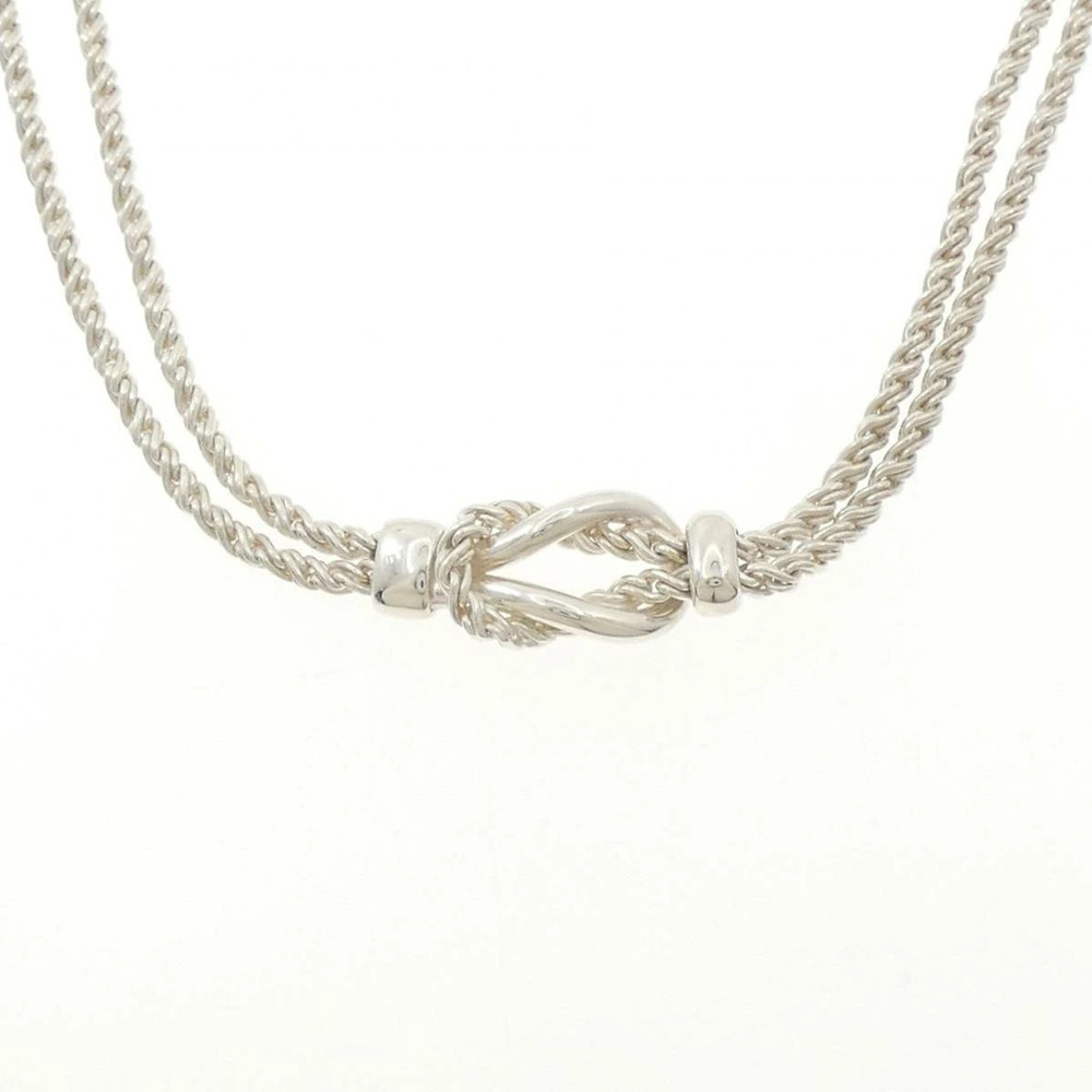 Tiffany Co Interlocking Circles Necklace Sterling Silver